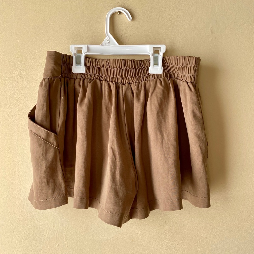 Brown skorts
